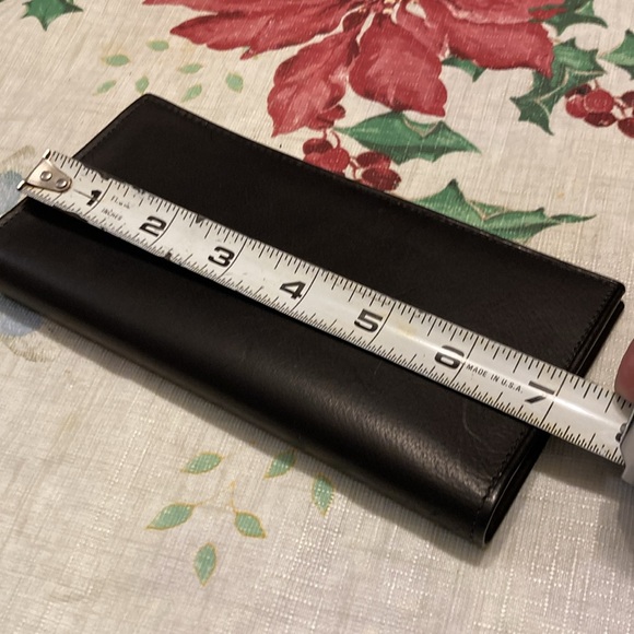 Vintage Black Coach credit card, wallet and checkbook holder - Picture 5 of 5